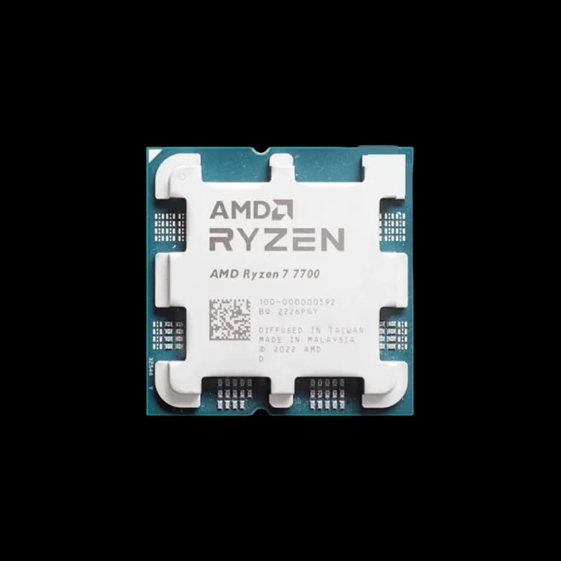 AMD Ryzen 7 7700 – 8 Cores & 16 Threads (Tray) - view 1 of 1
