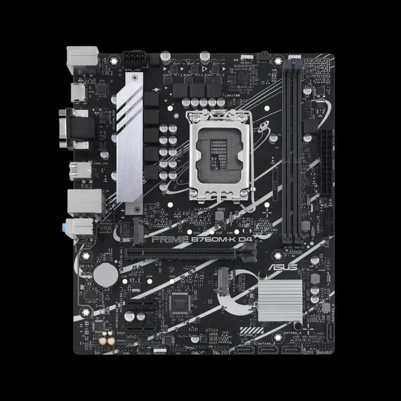 ASUS PRIME B760M-K D4 Motherboard - view 1 of 1