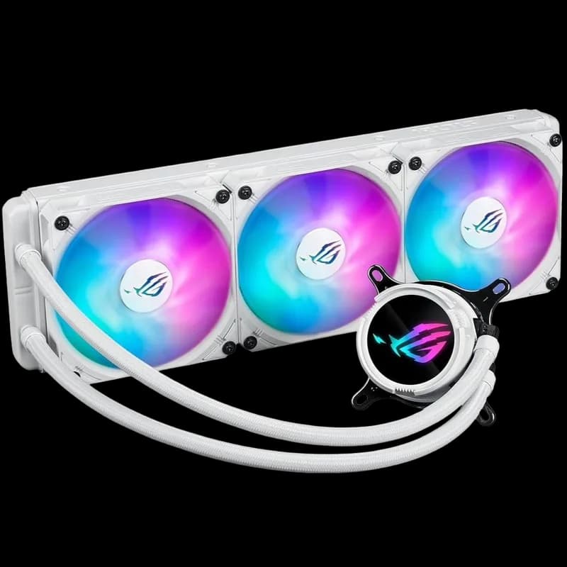 ASUS ROG STRIX LC III 360 ARGB LCD AIO Cooler - White - view 1 of 1