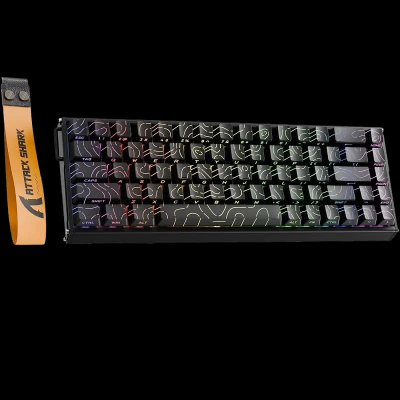 Attack Shark X68 HE Max Wired Rapid Trigger Mechanical Keyboard - view 1 of 2