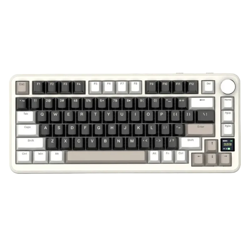 ATTACK SHARK X85PRO Tri-mode Mechanical Keyboard - Cheese White - view 1 of 1