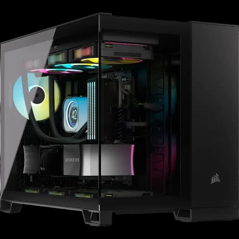 Corsair 2500X AIRFLOW Micro ATX Dual Chamber PC Casing - view 1 of 2