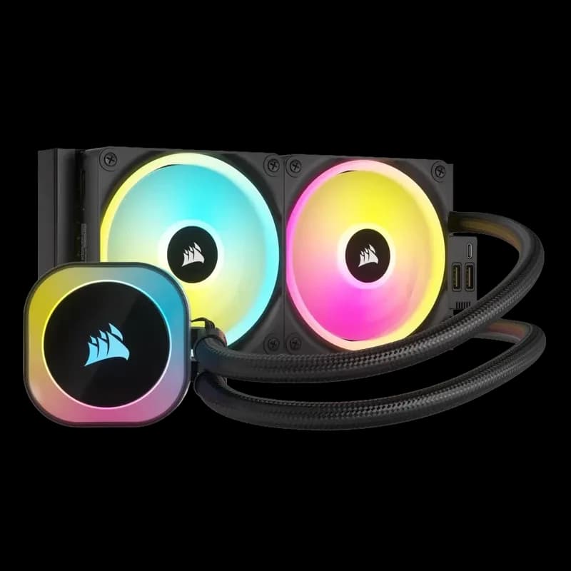 Corsair iCUE Link H100i RGB AIO Liquid CPU Cooler - view 1 of 1
