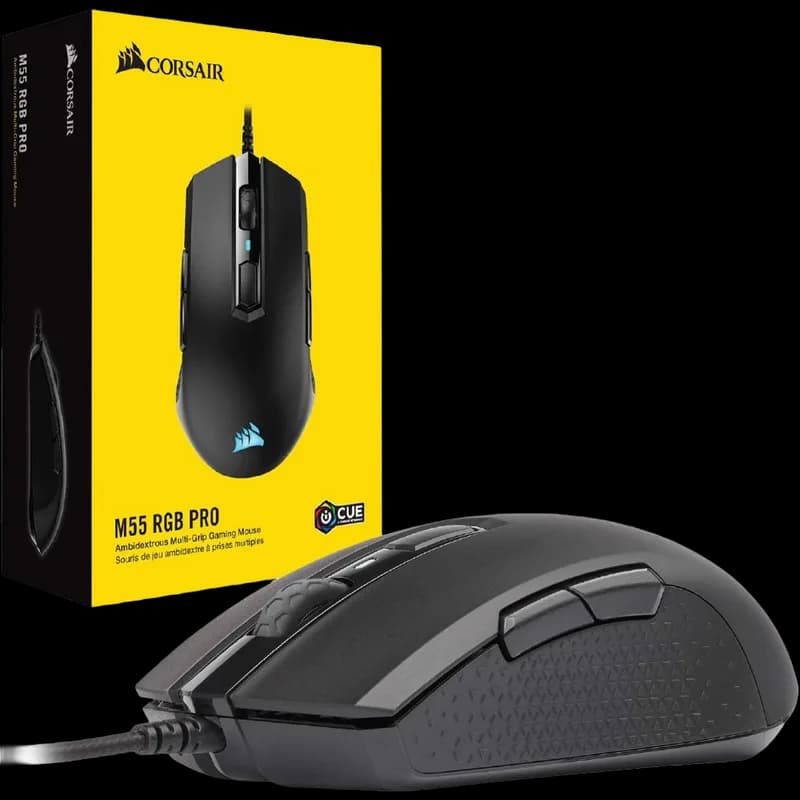 CORSAIR M55 RGB PRO Ambidextrous Gaming Mouse - view 1 of 1