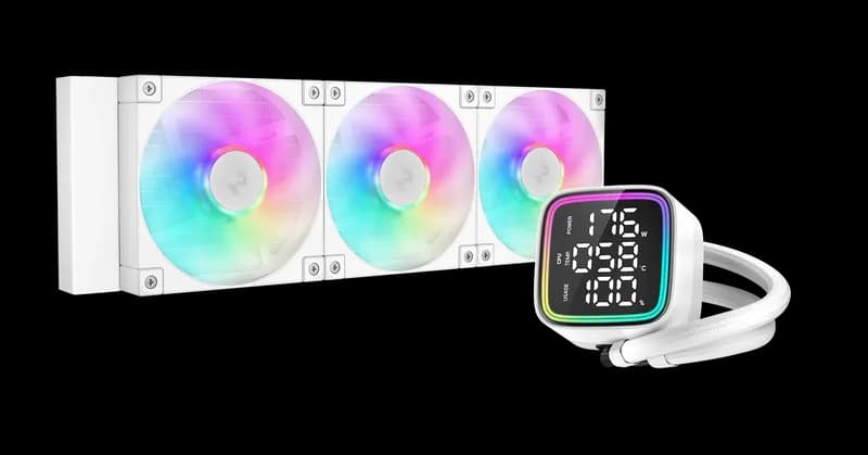 DeepCool LD360 Digital Display AIO Cooler - White - view 1 of 1