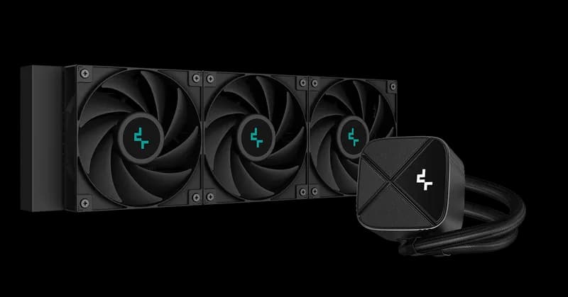 DeepCool LS720S Zero Dark 360mm AIO Cooler - view 1 of 1