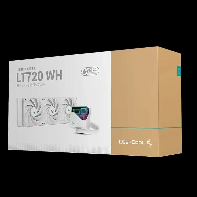 DeepCool LT720 360mm CPU Liquid Cooler - White - view 1 of 1