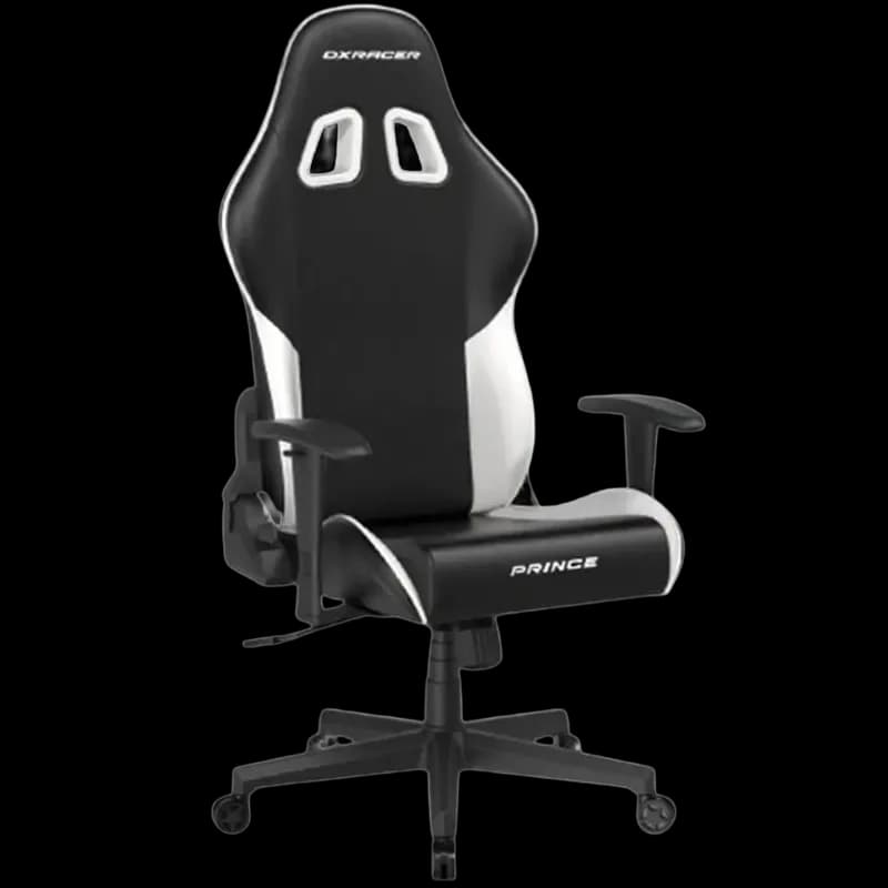 DXRacer Prince Series Gaming Chair - Black/White - view 1 of 1