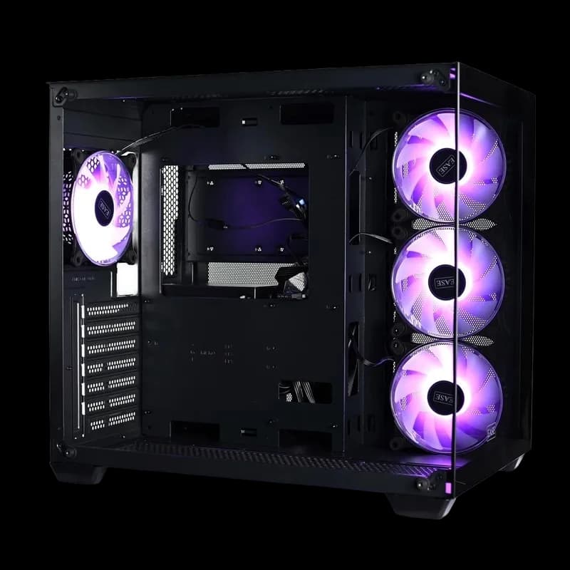 EASE EC124B Tempered Glass ATX Casing - view 1 of 1
