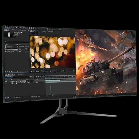 EASE PG34RWI 34" 60Hz WQHD Curved IPS Gaming Monitor - view 1 of 1
