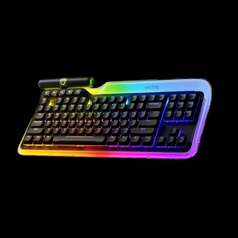 HYTE Keeb TKL Ten-keyless Wired Crystal Bubble RGB Keyboard - view 1 of 1