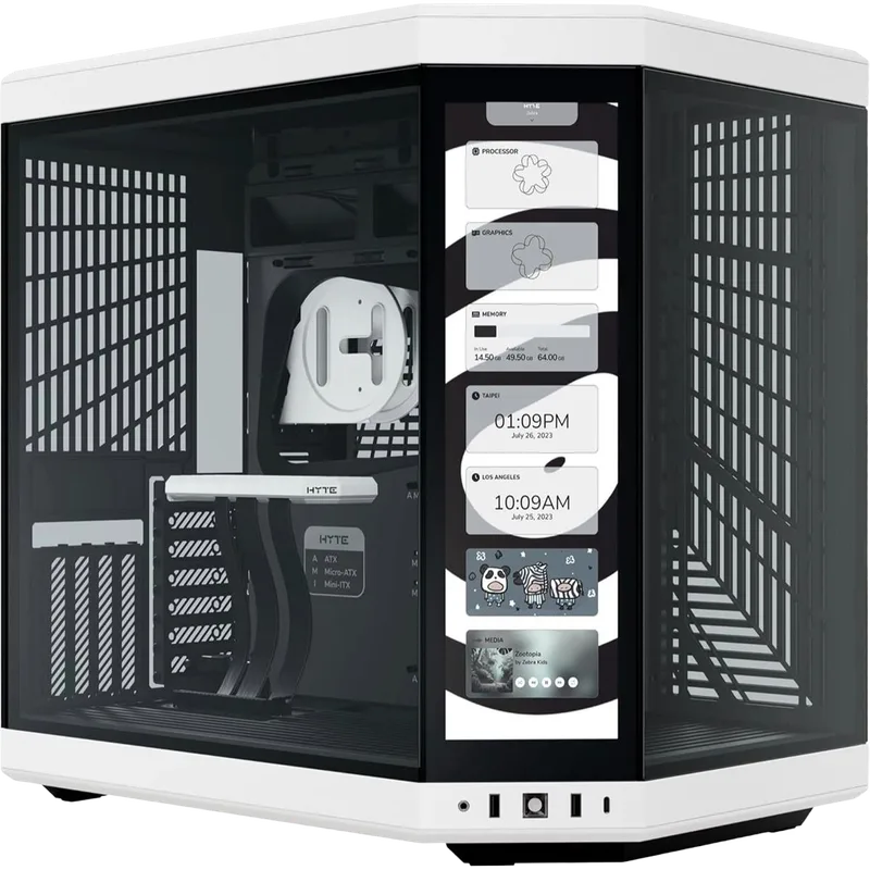 HYTE Y70 Modern Aesthetic Dual Chamber Mid-Tower ATX Case - Panda - view 1 of 1