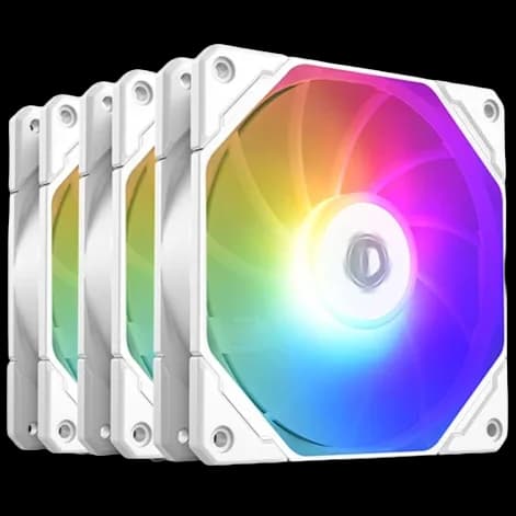 ID Cooling TF-12025-PRO-ARGB-TRIO White 120mm 3 Fans Pack - view 1 of 1