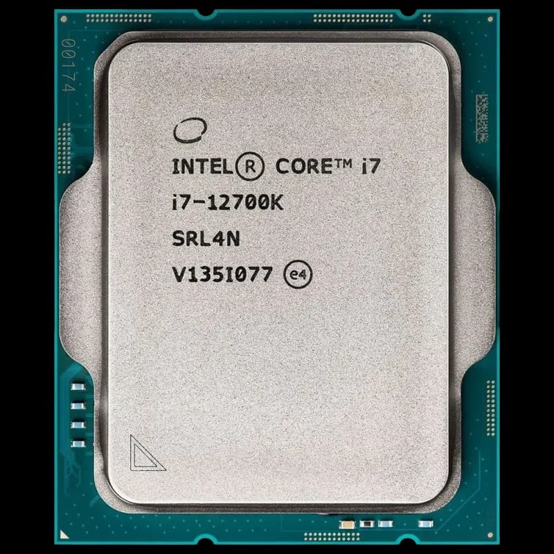 Intel Core i7 12700K 12 Cores – 20 Threads Processor (Tray) - view 1 of 1