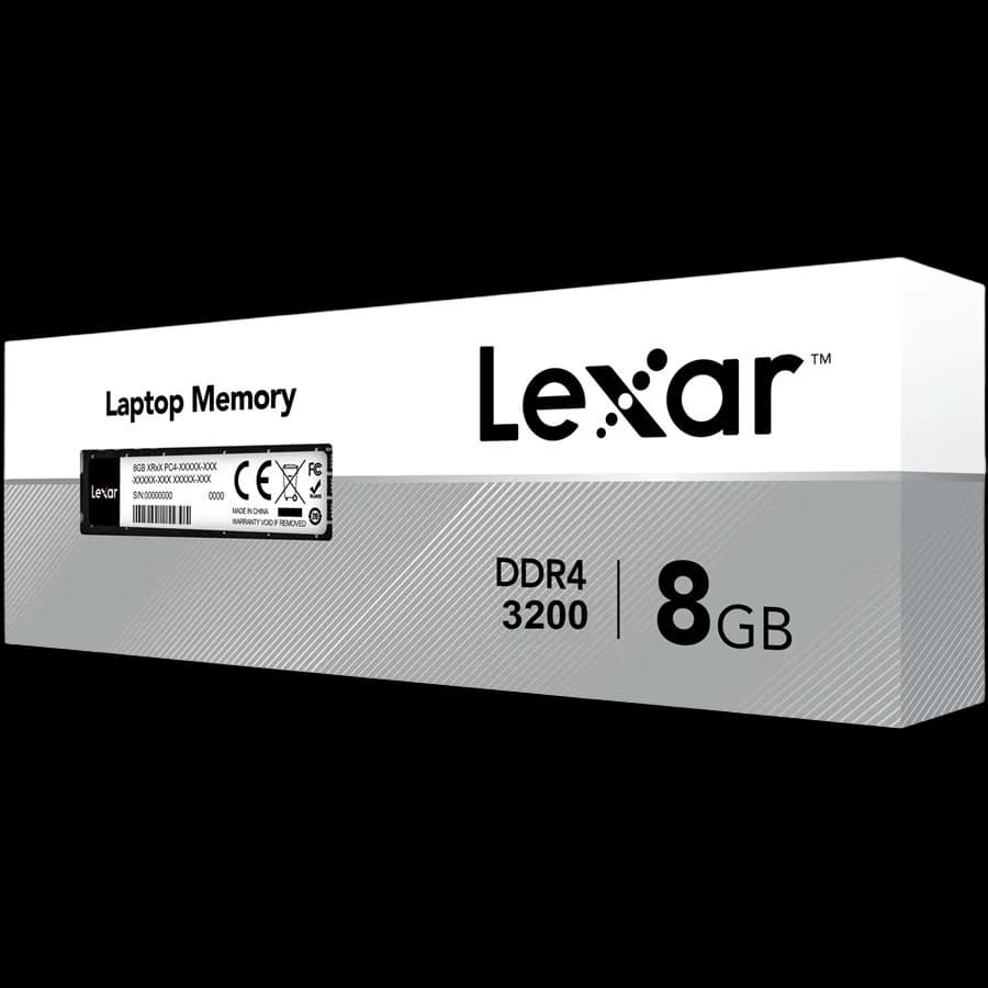 Lexar 8GB DDR4 3200MHz SODIMM Laptop Memory - view 1 of 1