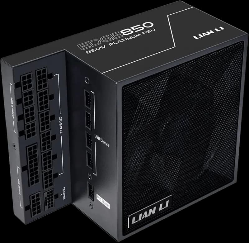 Lian Li Edge EG0850 850W ATX 3.1 80+ Platinum Full Modular PSU - view 1 of 2