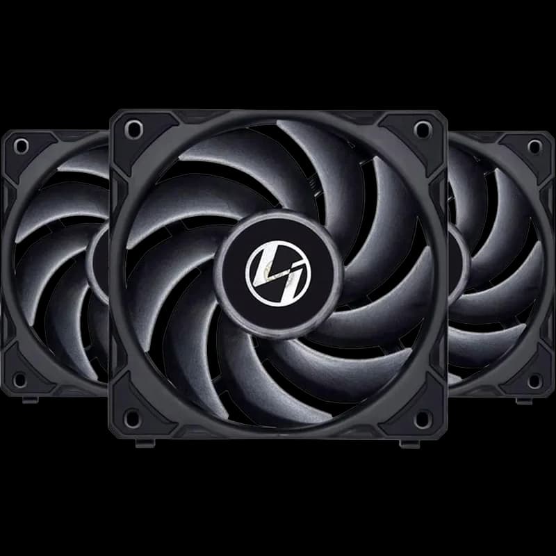 Lian Li Uni Fan P28 120mm PWM Triple Fans Set - Black - view 1 of 1