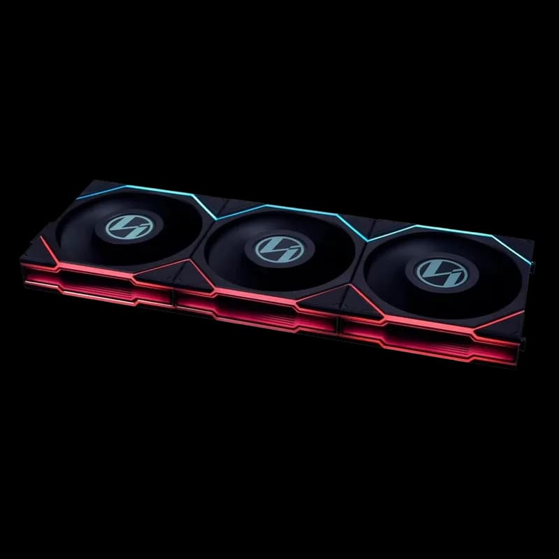 LIAN LI Uni Fan TL LCD 120mm ARGB 3 Pack - view 1 of 2