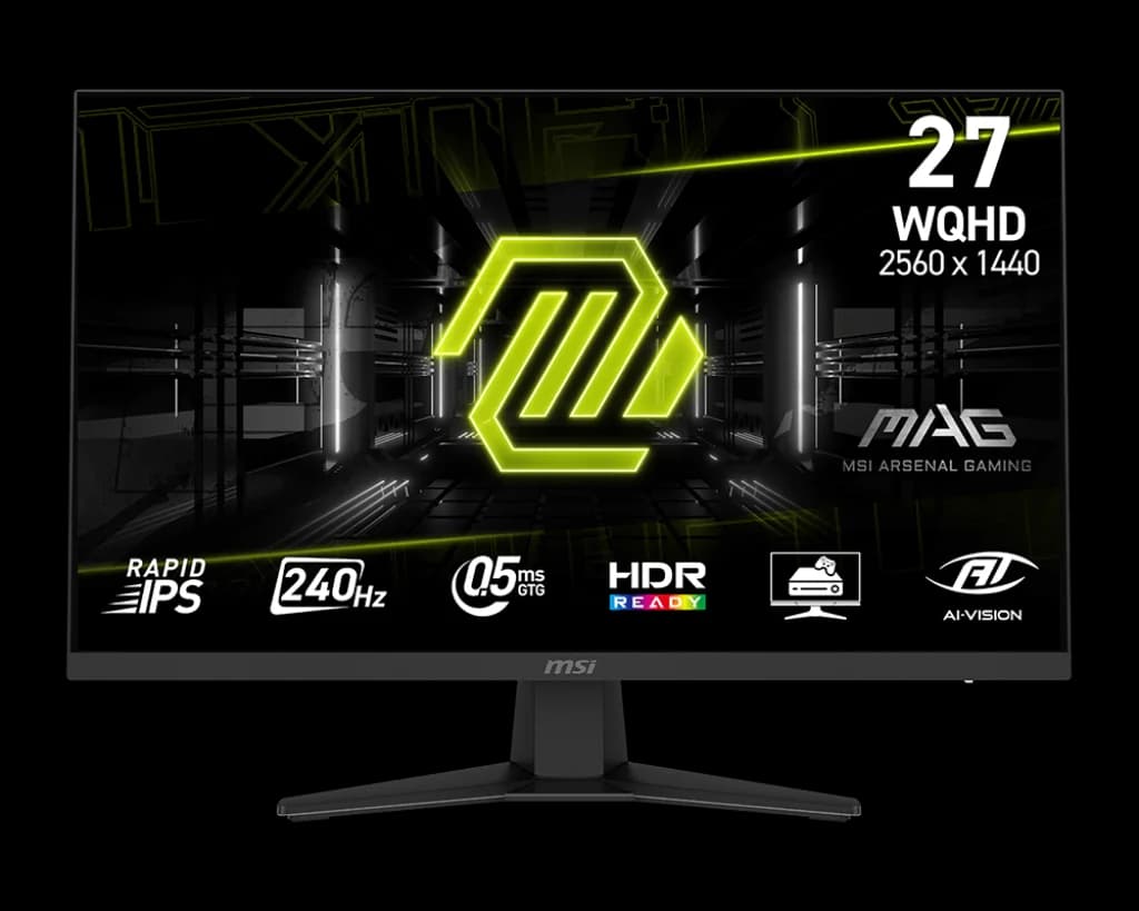 MSI MAG 274QF X24 27" WQHD 240hz IPS Monitor - view 1 of 1