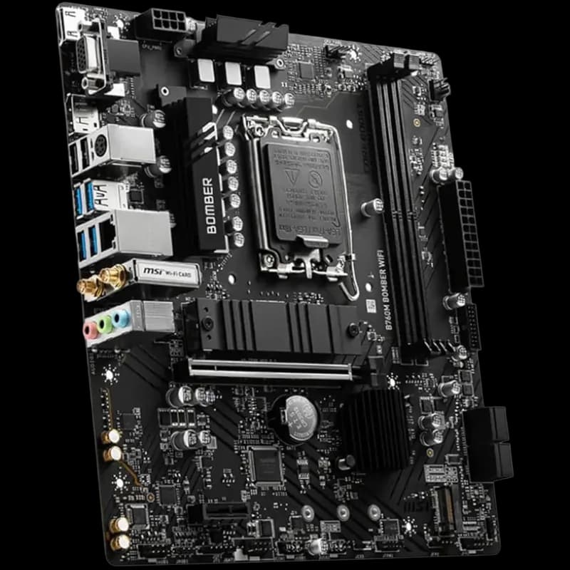 MSI B760M Bomber WiFi DDR5 Motherboard - view 1 of 1