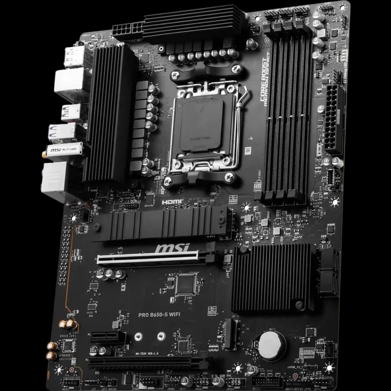 MSI PRO B650-S WIFI AM5 ATX Motherboard - view 1 of 1