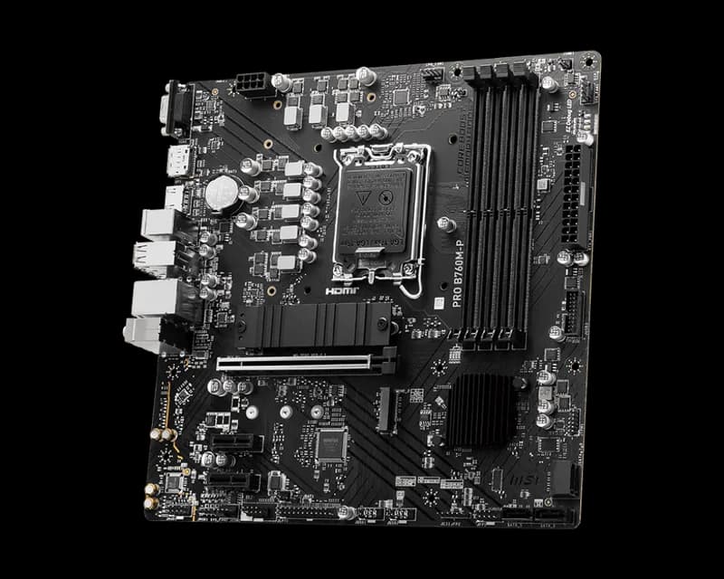 MSI PRO B760M-P DDR5 Motherboard - view 1 of 1