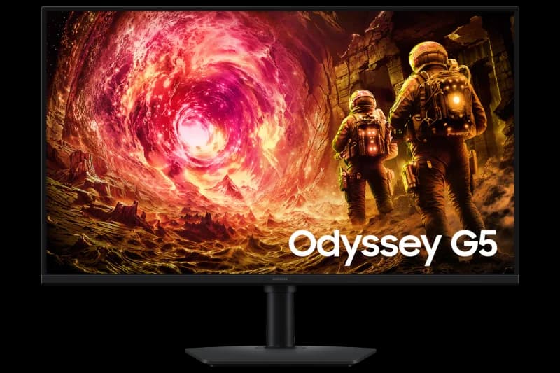 Samsung Odyssey G50F 27-inch QHD 180Hz IPS Flat Gaming Monitor - view 1 of 1