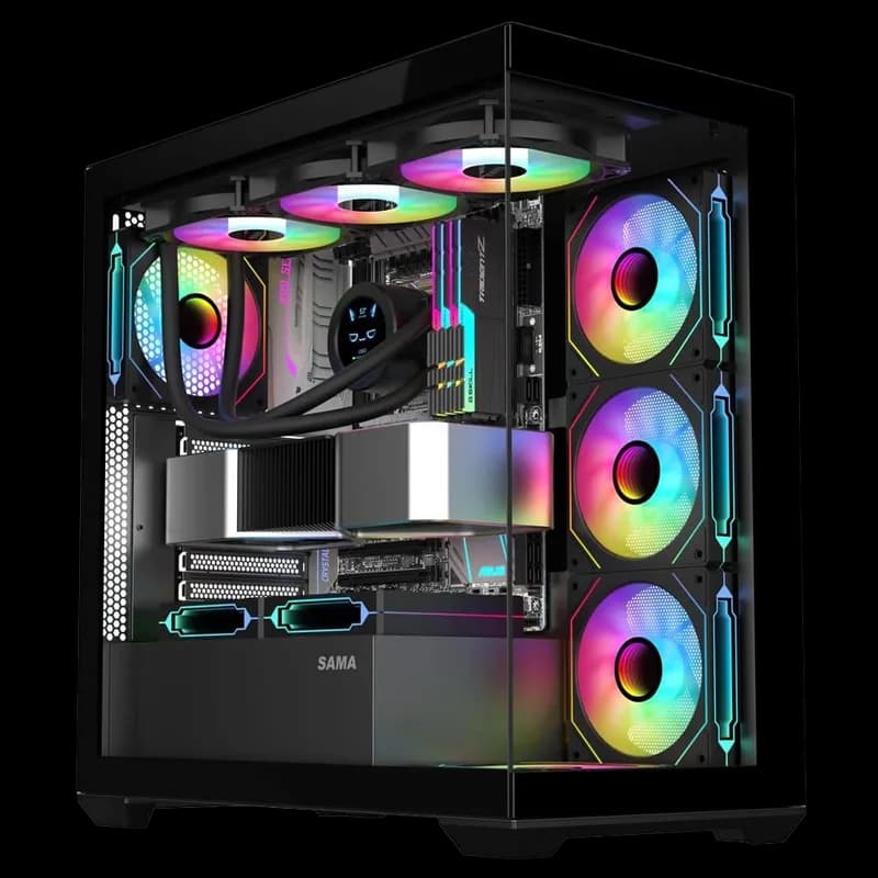 SAMA Neview SV01 ATX Mid Tower Gaming Chassis - view 1 of 2