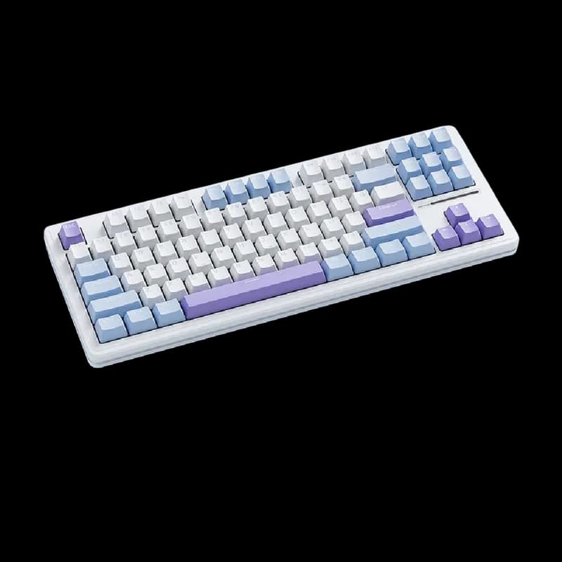 SAMA XINMENG M87 Pro V2 Mechanical Keyboard - White Blue - view 1 of 1