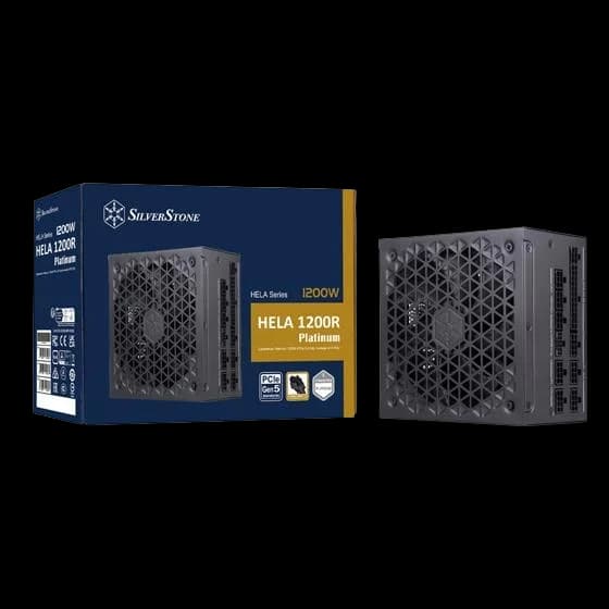 SilverStone Hela 1200R 80 PLUS Platinum 1200W ATX 3.1 PSU - view 1 of 1