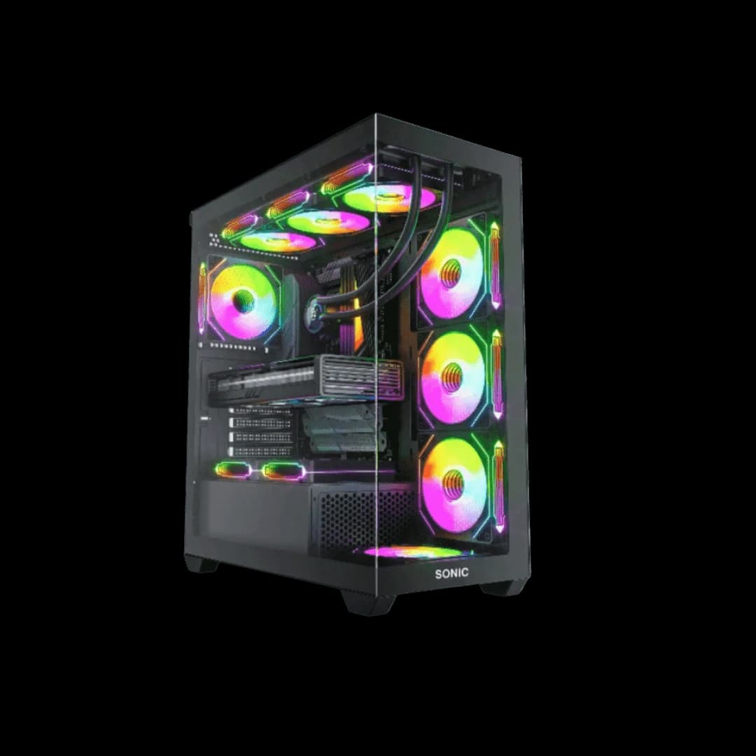 SONIC EL2 ATX Mid-Tower ARGB Gaming Casing - view 1 of 2