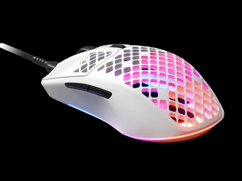 SteelSeries Aerox 3 Onyx Gaming Mouse - Snow White - view 1 of 1