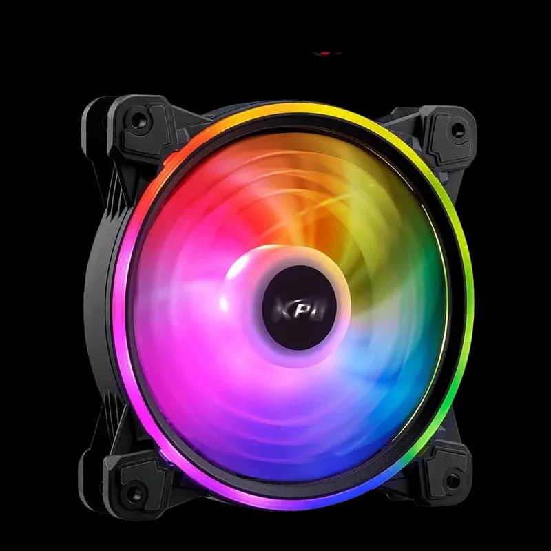 XPG HURRICANE 120 ARGB PWM Fan - Black - view 1 of 1